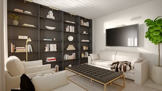 Contemporary, Modern Reading Room by Havenly Interior Designer Danie