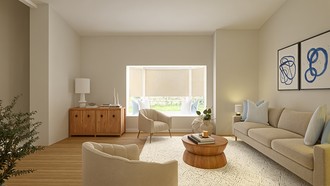 Modern, Classic, Glam Living Room by Havenly Interior Designer Melory