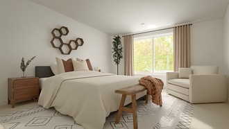 Southwest Inspired, Inspired Modern, California Cool Bedroom by Havenly Interior Designer Jacqueline