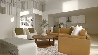 Organic Modern, New Classic, Modern Cottage, Traditional Charm Living Room by Havenly Interior Designer Maria