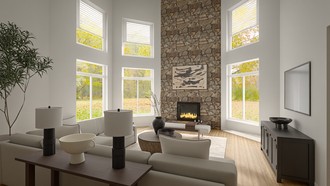 New Classic Living Room by Havenly Interior Designer Yarin