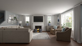 New Classic Living Room by Havenly Interior Designer Erin