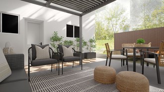 Classic, Transitional Outdoor Space by Havenly Interior Designer Kennedy