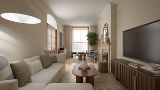 Inspired Modern, Parisian Modern Living Room by Havenly Interior Designer Andrea