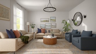 Modern Living Room by Havenly Interior Designer Amber