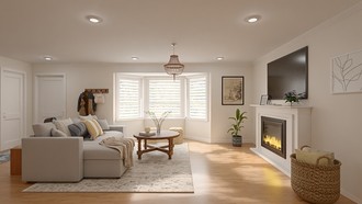 Midcentury Modern Entryway by Havenly Interior Designer Alexandra