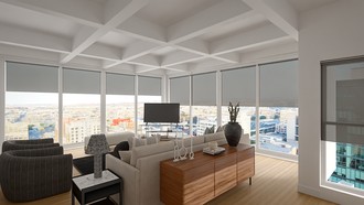 Modern, Minimal, Inspired Modern Living Room by Havenly Interior Designer Eleonor