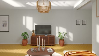 Organic Modern Living Room by Havenly Interior Designer Alexandra