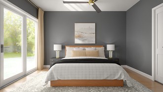 Contemporary, Modern, Industrial, Transitional Bedroom by Havenly Interior Designer Amber