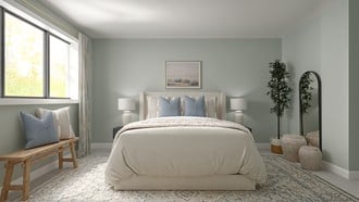 Classic, Coastal, Transitional Bedroom by Havenly Interior Designer Amber
