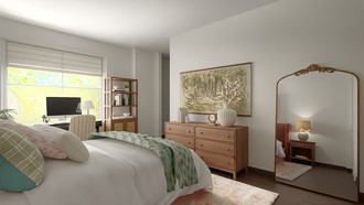 Transitional, Parisian Modern, Organic Modern, Warm Transitional, Modern Cottage Bedroom by Havenly Interior Designer Valerie