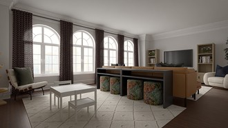 Modern, Scandinavian, Parisian Modern, Organic Modern Living Room by Havenly Interior Designer Maria