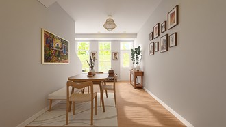 Organic Modern Dining Room by Havenly Interior Designer Alexandra