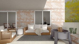Modern Outdoor Space by Havenly Interior Designer Yarin