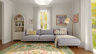 Contemporary Living Room by Havenly Interior Designer Camila