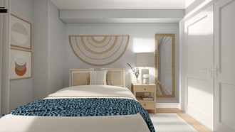 Bohemian Bedroom by Havenly Interior Designer Mariana