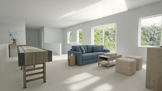 Coastal Reading Room by Havenly Interior Designer Leah