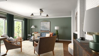 Modern, Classic, Traditional, Transitional, Library Living Room by Havenly Interior Designer Trenton