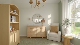 Contemporary Nursery by Havenly Interior Designer Mariana