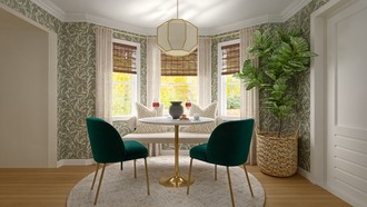 Modern Cottage, Traditional Charm Dining Room by Havenly Interior Designer Paola