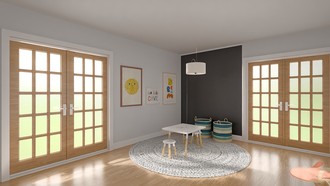 Contemporary, Modern, Classic, Eclectic, Traditional Playroom by Havenly Interior Designer Ana
