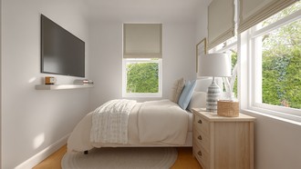 Coastal Bedroom by Havenly Interior Designer Mariana