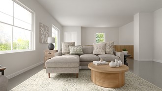 Farmhouse, Rustic, Organic Modern Living Room by Havenly Interior Designer Hannah