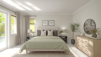 Organic Modern Bedroom by Havenly Interior Designer Mikaela