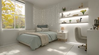 Contemporary Bedroom by Havenly Interior Designer Camila