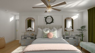 Modern Cottage, Traditional Charm Bedroom by Havenly Interior Designer Candice