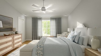 Classic Coastal Bedroom by Havenly Interior Designer Candice