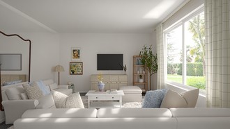 Contemporary Living Room by Havenly Interior Designer Ana