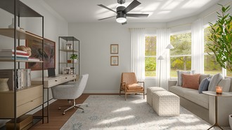 Contemporary Office by Havenly Interior Designer Mackenzie