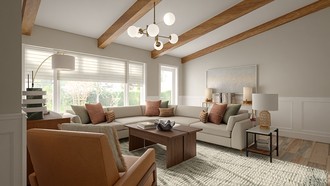 Modern, Midcentury Modern Living Room by Havenly Interior Designer Trenton