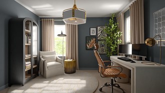 Contemporary Office by Havenly Interior Designer Ana