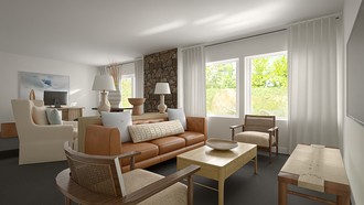 California Cool Living Room by Havenly Interior Designer Yarin