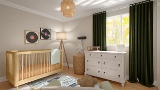 Organic Modern Nursery by Havenly Interior Designer Natalia