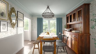 Contemporary Dining Room by Havenly Interior Designer Ana