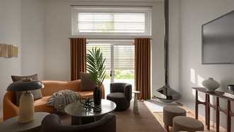 Inspired Modern Living Room by Havenly Interior Designer Yarin