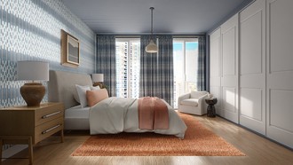 Modern, Eclectic Bedroom by Havenly Interior Designer Sebastian