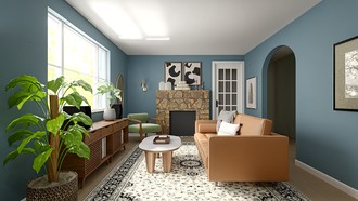  Living Room by Havenly Interior Designer Claire