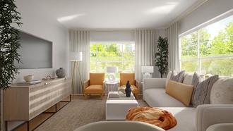 Contemporary, Modern Living Room by Havenly Interior Designer Veronica