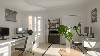 Modern, Industrial Office by Havenly Interior Designer Yarin
