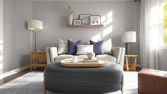Modern, Scandinavian Reading Room by Havenly Interior Designer Estefania