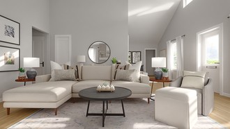 Modern, Classic, Transitional Living Room by Havenly Interior Designer Rachel