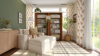 Library Reading Room by Havenly Interior Designer Erin