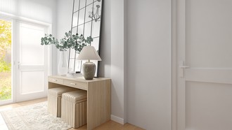 Eclectic, Traditional, Transitional Entryway by Havenly Interior Designer Ana