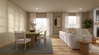 Organic Modern Living Room by Havenly Interior Designer Ingrid