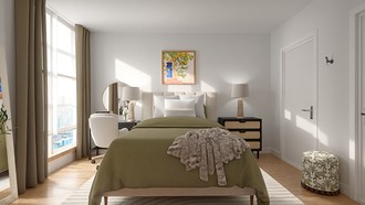 Contemporary Bedroom by Havenly Interior Designer Ana
