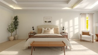 Modern, Warm Transitional Bedroom by Havenly Interior Designer Sofia